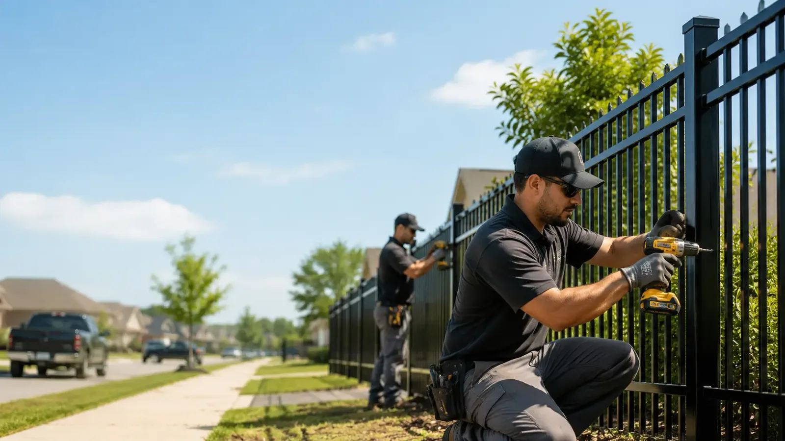 Metal Fence Installation in Powers, MI